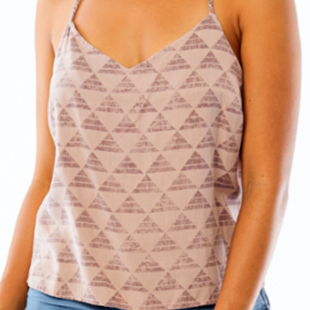 Like new carve designs Braided Racer back tank top